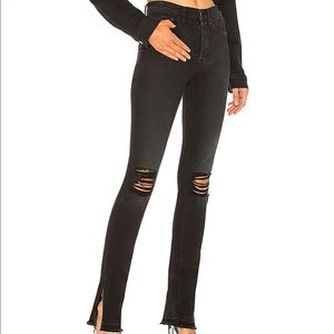 NWOT Cotton Citizen High Split Ripped Jeans (25)